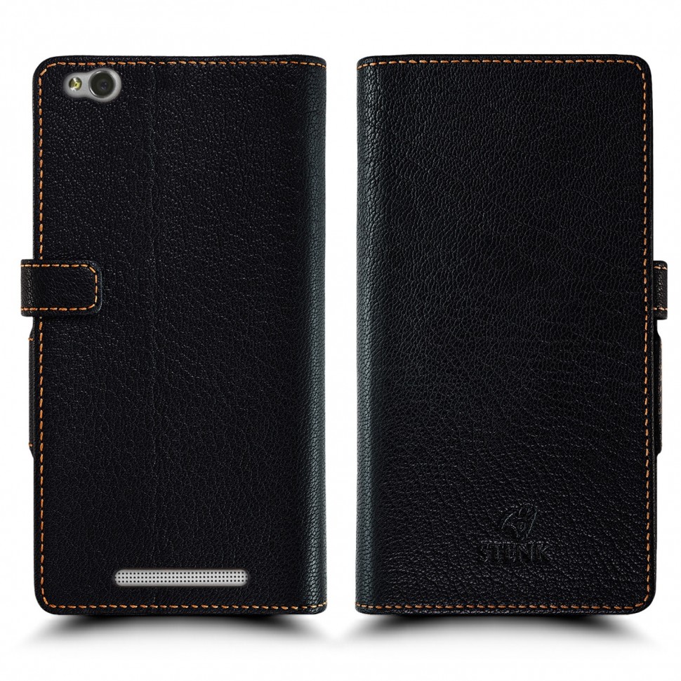 

Чехол книжка Stenk Wallet для Xiaomi Redmi 3 чёрный, Черный