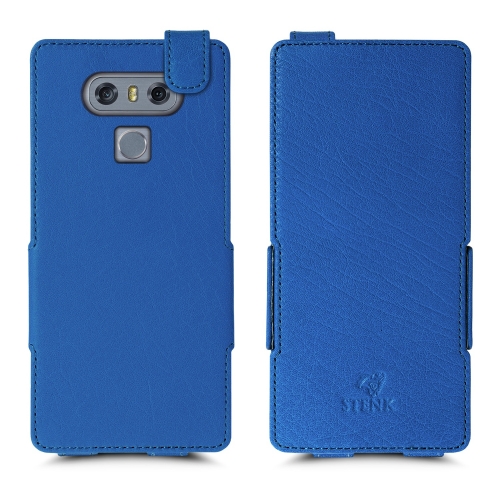 чохол-фліп на LG G6 Plus Яскраво-синій Stenk Prime фото 1