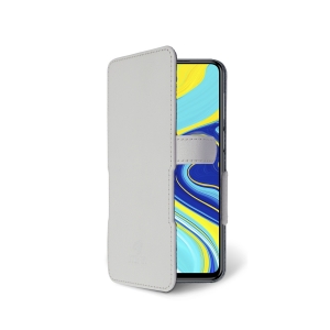 Чехол книжка Stenk Prime для Xiaomi Redmi Note 9S Белый
