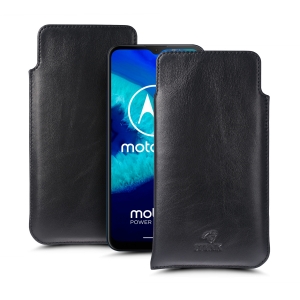 Футляр Stenk Elegance для Motorola Moto G8 Power Lite Чёрный