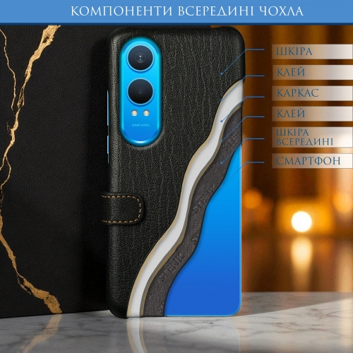 чехол-книжка на OnePlus Nord CE4 Lite Черный Stenk Premium фото 5