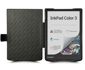 Чехол книжка Stenk Premium для PocketBook InkPad Color 3 Черный