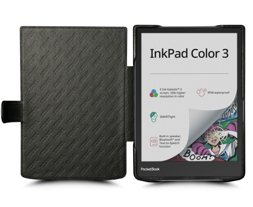 чехол-книжка на PocketBook InkPad Color 3 Черный Stenk Premium фото 2