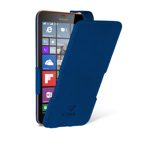 чохол-фліп на Microsoft Lumia 640 XL DS Синій Stenk Сняты с производства фото 2