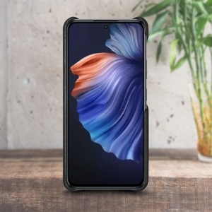 Шкіряна накладка Stenk Cover для Infinix Hot 50 Pro 4G Чорний
