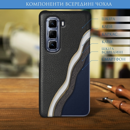 бампер на Infinix Hot 50 Pro 4G Чорний Stenk Cover фото 4