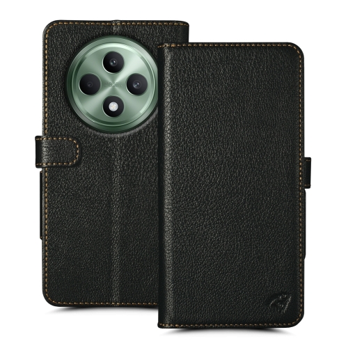 чехол-книжка на OPPO Reno12 F 4G Черный Stenk Wallet фото 1