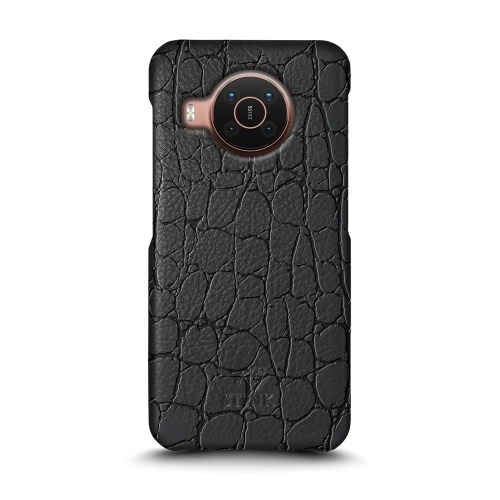 бампер на Nokia X20 Черный Stenk Cover Reptile фото 1
