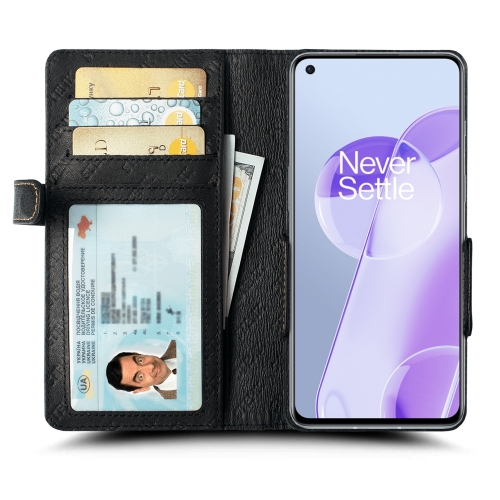 чохол-книжка на OnePlus 9RT Чорний Stenk Wallet фото 2