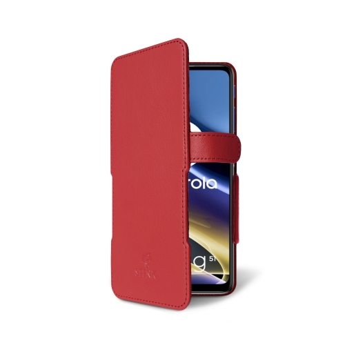 чехол-книжка на Motorola Moto G51 5G Красный Stenk Prime фото 2