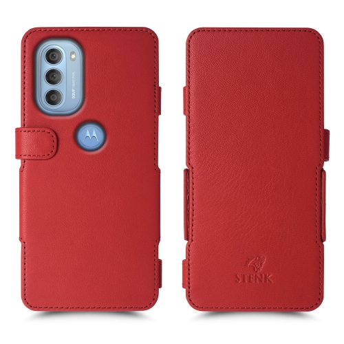 чехол-книжка на Motorola Moto G51 5G Красный Stenk Prime фото 1
