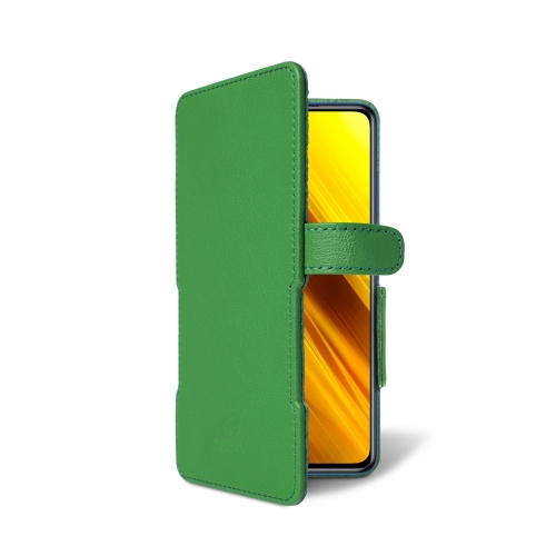 чехол-книжка на Xiaomi Poco X3 Pro (NFC) Зелёный Stenk Prime фото 2