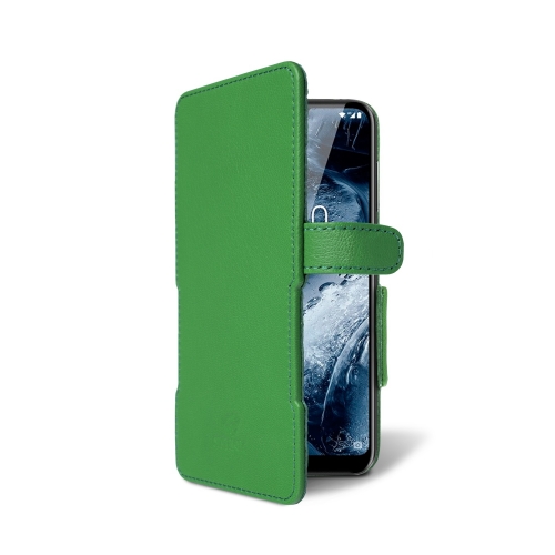 чохол-книжка на Nokia X6 Зелений Stenk Сняты с производства фото 2