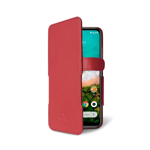чехол-книжка на Xiaomi Mi A3 Красный Stenk Prime фото 2