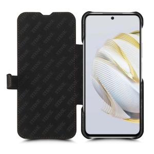 Чехол книжка Stenk Premium для HuaWei Nova 10 SE Чёрный