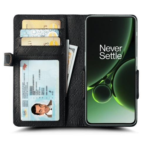чехол-книжка на OnePlus Nord 3 Черный Stenk Wallet фото 2