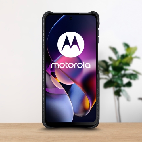 бампер на Motorola Moto G54 Чорний Stenk WoodBacker фото 2