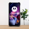 Кожаная накладка Stenk WoodBacker для Motorola Moto G54 Чёрный