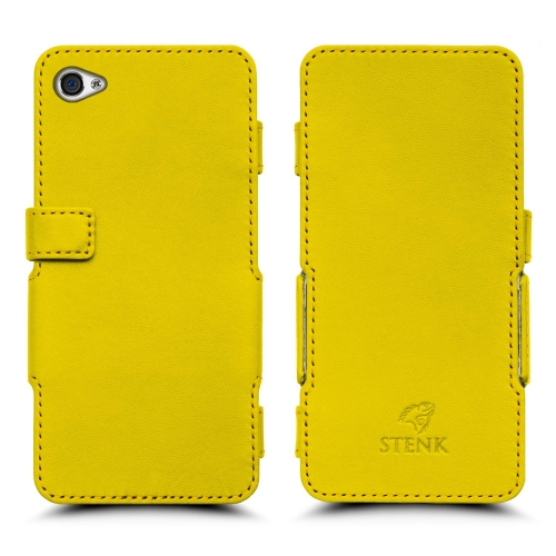 чохол-книжка на Apple iPhone 4 /4S Жовтий Stenk Сняты с производства фото 1