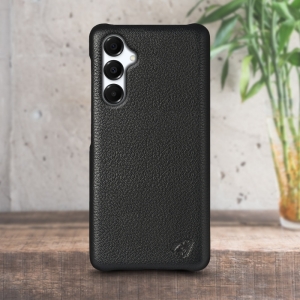 Кожаная накладка Stenk Cover для Samsung Galaxy A16 5G Черный