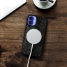 Накладка SkinBacker Python Scales для Apple iPhone 16 Чёрный