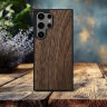 Накладка SkinBacker Wood Samsung Galaxy S24 Ultra Американський горіх
