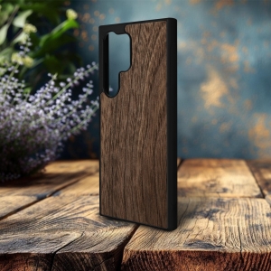 Накладка SkinBacker Wood Samsung Galaxy S24 Ultra Американський горіх