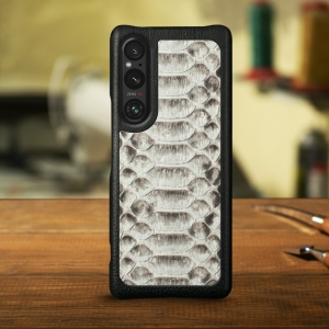 Накладка Stenk ExBacker Python Scales для Sony Xperia 1 V Натуральний