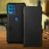 Чехол книжка Stenk Premium для Motorola Moto G100 Черный