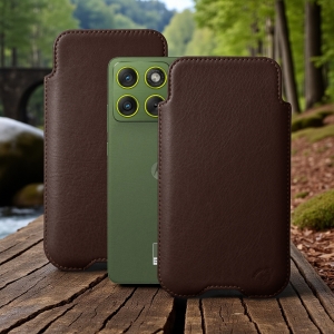 Футляр Stenk Sportage для Motorola Edge 70 Коричневий