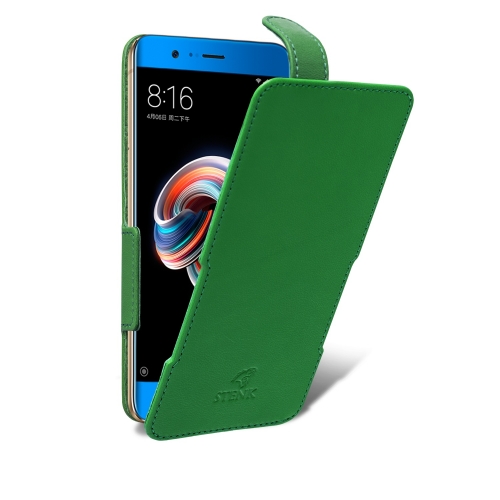 чохол-фліп на Xiaomi Mi Note 3 Зелений Stenk Prime фото 2