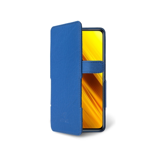 чехол-книжка на Xiaomi Poco X3 Pro (NFC) Ярко-синий Stenk Prime фото 2