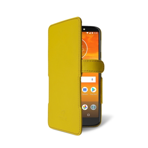 чохол-книжка на Motorola Moto E5 Plus Жовтий Stenk Prime фото 2