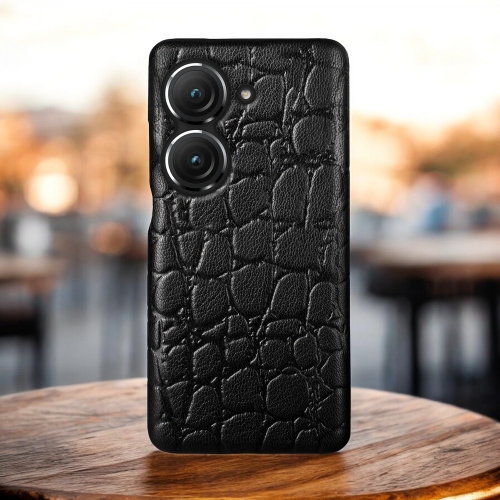 бампер на ASUS Zenfone 9 Чорний Stenk Reptile Cover фото 1