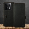 Чехол книжка Stenk Premium Wallet для Xiaomi Redmi Note 13 Pro 5G Чёрный