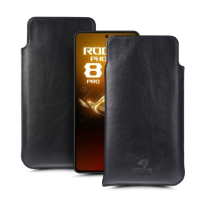 Футляр Stenk Elegance для ASUS ROG Phone 8 Pro Чёрный