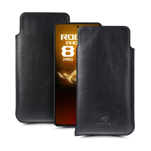 чехлы-футляры на ASUS ROG Phone 8 Pro Черный Stenk Elegance фото 1
