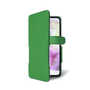 Чехол книжка Stenk Prime для Samsung Galaxy A35 Зелёный