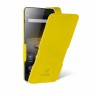 Чохол фліп Stenk Prime для Lenovo Vibe Р1 Жовтий