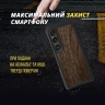 Кожаная накладка Stenk WoodBacker для Sony Xperia 1 VI Черный