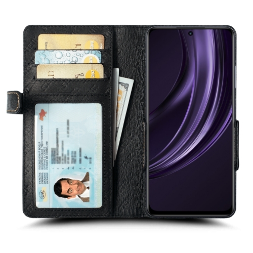 чохол-книжка на Realme 13 5G Чорний Stenk Wallet фото 2