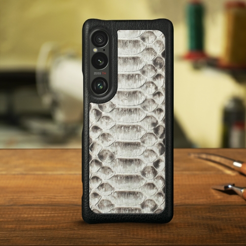 бампер на Sony Xperia 1 VI Светло серый Stenk ExBacker фото 1