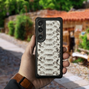 Накладка Stenk ExBacker Python Scales для Sony Xperia 1 VI Натуральний