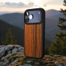 Накладка SkinBacker Wood для Apple iPhone 17 Pro Палисандр