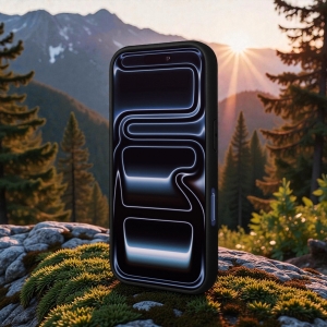 Накладка SkinBacker Wood для Apple iPhone 17 Pro Палисандр