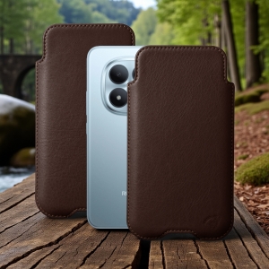 Футляр Stenk Sportage для Xiaomi Redmi Note 15 Pro Plus Коричневый