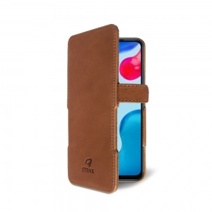 Чехол книжка Stenk Prime для Xiaomi Redmi Note 11S Camel