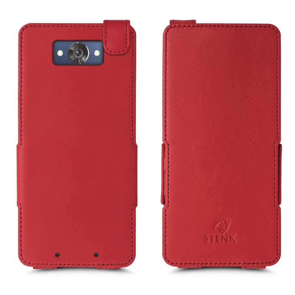 

Чехол флип Stenk Prime для Motorola DROID Turbo Красный
