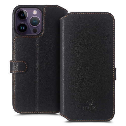 чохол-гаманець на Apple iPhone 14 Pro Max Чорний Stenk Premium Wallet фото 1