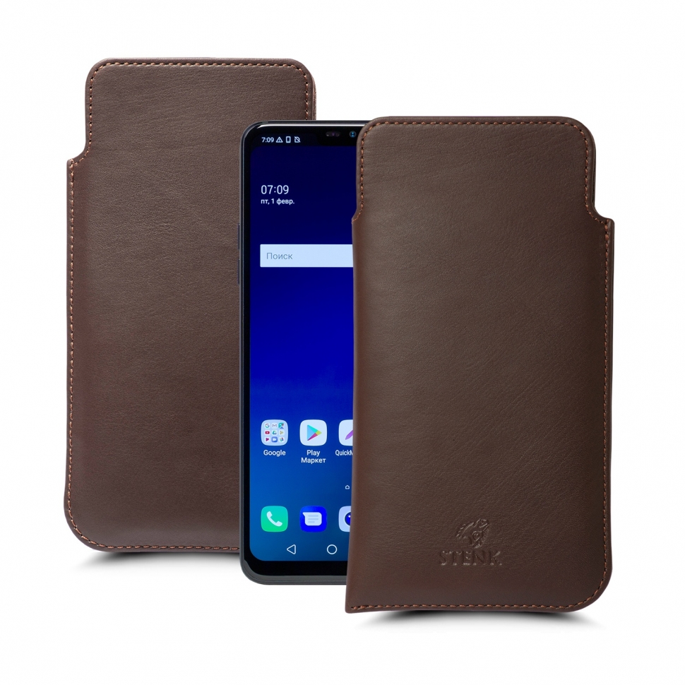 

Футляр Stenk Elegance для LG G7 Fit Коричневый